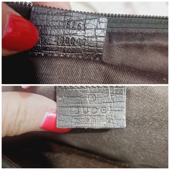 Authentic Gucci Brown Monogram Crossbody Bag. Includes 3 Straps. - Picture 10 of 15